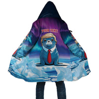 Personalized I Stand With Greenland Cloak Funny Sealion Founding