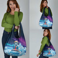 I Stand With Greenland Grocery Bag Funny Sealion Founding