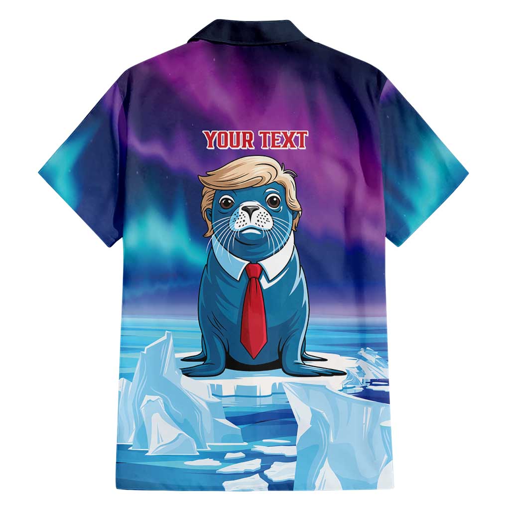 Personalized I Stand With Greenland Hawaiian Shirt Funny Sealion Founding