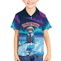 Personalized I Stand With Greenland Hawaiian Shirt Funny Sealion Founding
