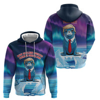 Personalized I Stand With Greenland Hoodie Funny Sealion Founding