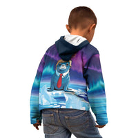 Personalized I Stand With Greenland Kid Hoodie Funny Sealion Founding