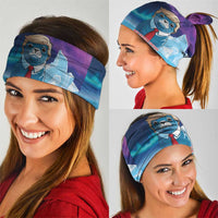 I Stand With Greenland Neck Gaiter Funny Sealion Founding