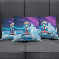 I Stand With Greenland Pillow Cover Funny Sealion Founding