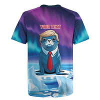 Personalized I Stand With Greenland Rugby Jersey Funny Sealion Founding