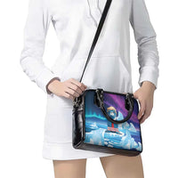 I Stand With Greenland Shoulder Handbag Funny Sealion Founding