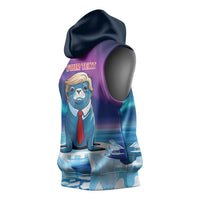 Personalized I Stand With Greenland Sleeveless Hoodie Funny Sealion Founding