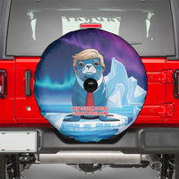 I Stand With Greenland Spare Tire Cover Funny Sealion Founding