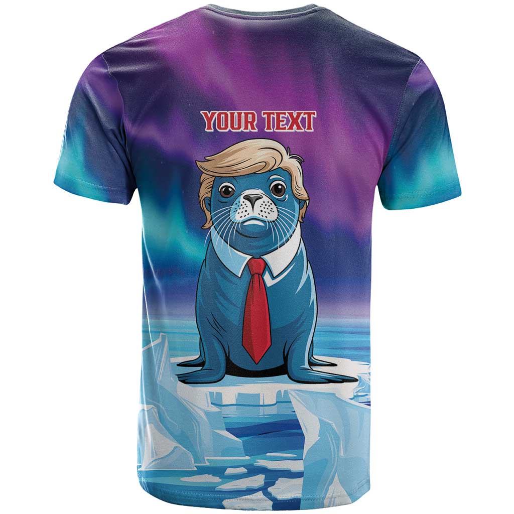 Personalized I Stand With Greenland T Shirt Funny Sealion Founding