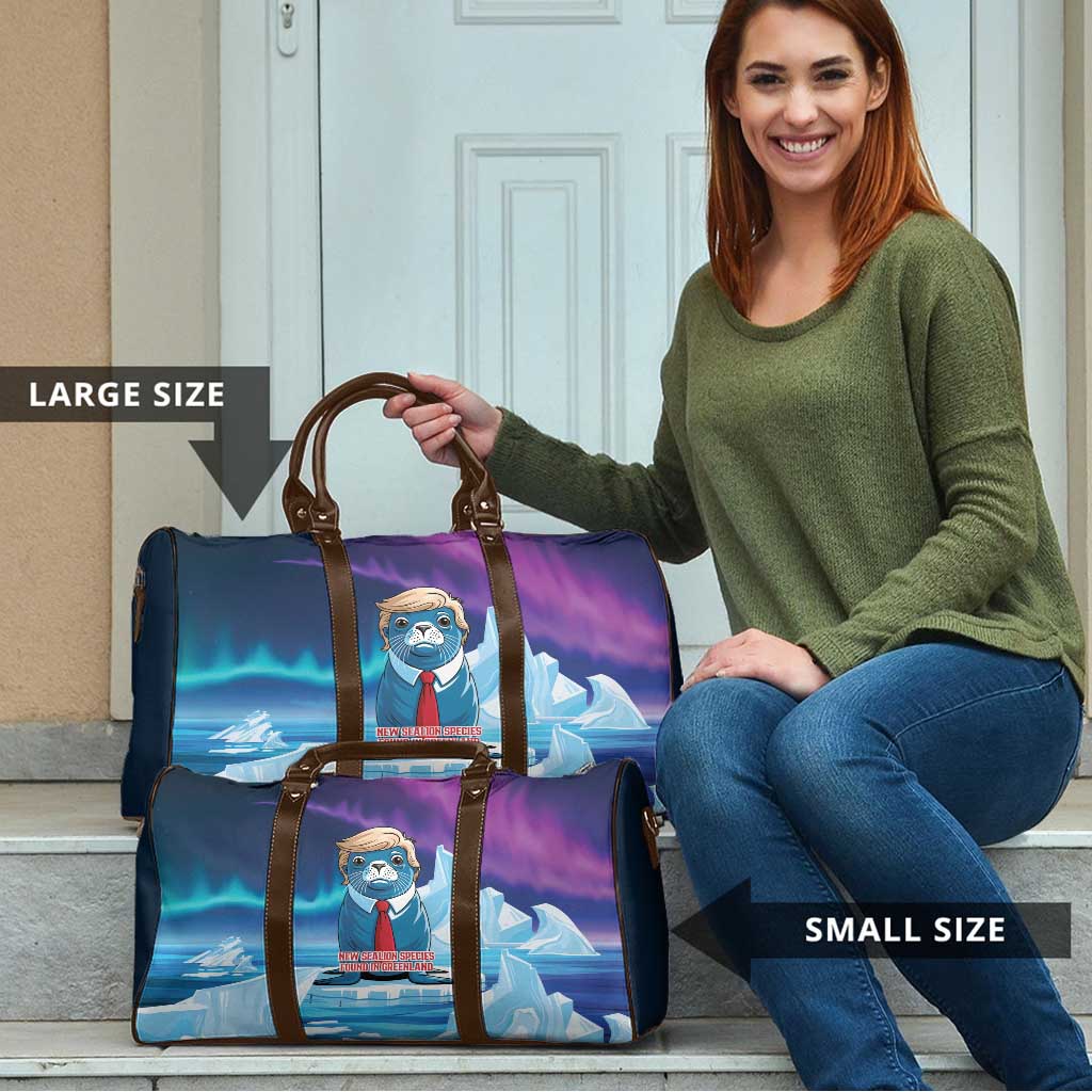 I Stand With Greenland Travel Bag Funny Sealion Founding