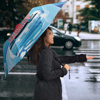 I Stand With Greenland Umbrella Funny Sealion Founding