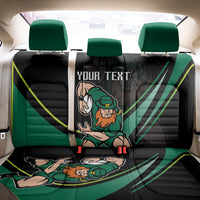 Custom Ireland Rugby Back Car Seat Cover Irish Shamrocks Warriors Sporty Style LT9 - Wonder Print Shop
