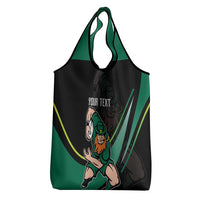 Custom Ireland Rugby Grocery Bag Irish Shamrocks Warriors Sporty Style