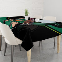 Custom Ireland Rugby Tablecloth Irish Shamrocks Warriors Sporty Style - Wonder Print Shop