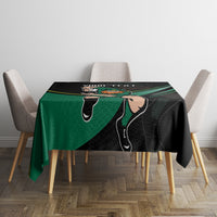 Custom Ireland Rugby Tablecloth Irish Shamrocks Warriors Sporty Style - Wonder Print Shop
