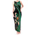 Custom Ireland Rugby Tank Maxi Dress Irish Shamrocks Warriors Sporty Style - Wonder Print Shop