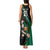 Custom Ireland Rugby Tank Maxi Dress Irish Shamrocks Warriors Sporty Style - Wonder Print Shop