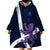 Custom Scotland Rugby Wearable Blanket Hoodie Scottish Lion and Thistle - Wonder Print Shop