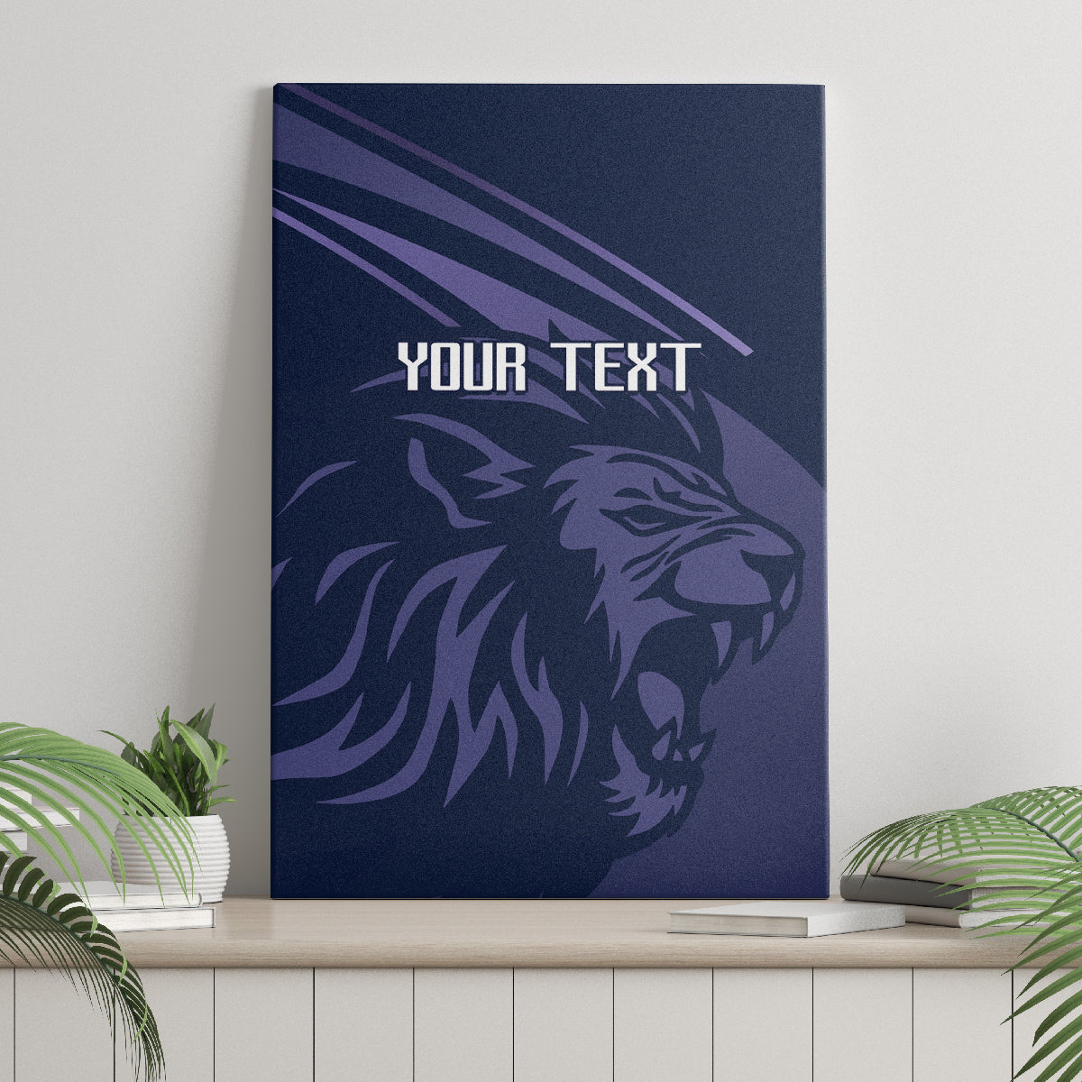 Custom Scotland Rugby Canvas Wall Art Scottish Lion Sporty Style LT9 - Wonder Print Shop