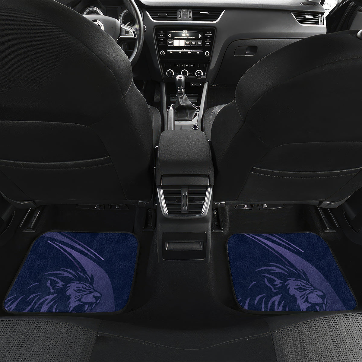 Custom Scotland Rugby Car Mats Scottish Lion Sporty Style LT9 - Wonder Print Shop