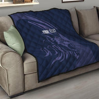 Custom Scotland Rugby Quilt Scottish Lion Sporty Style - Wonder Print Shop