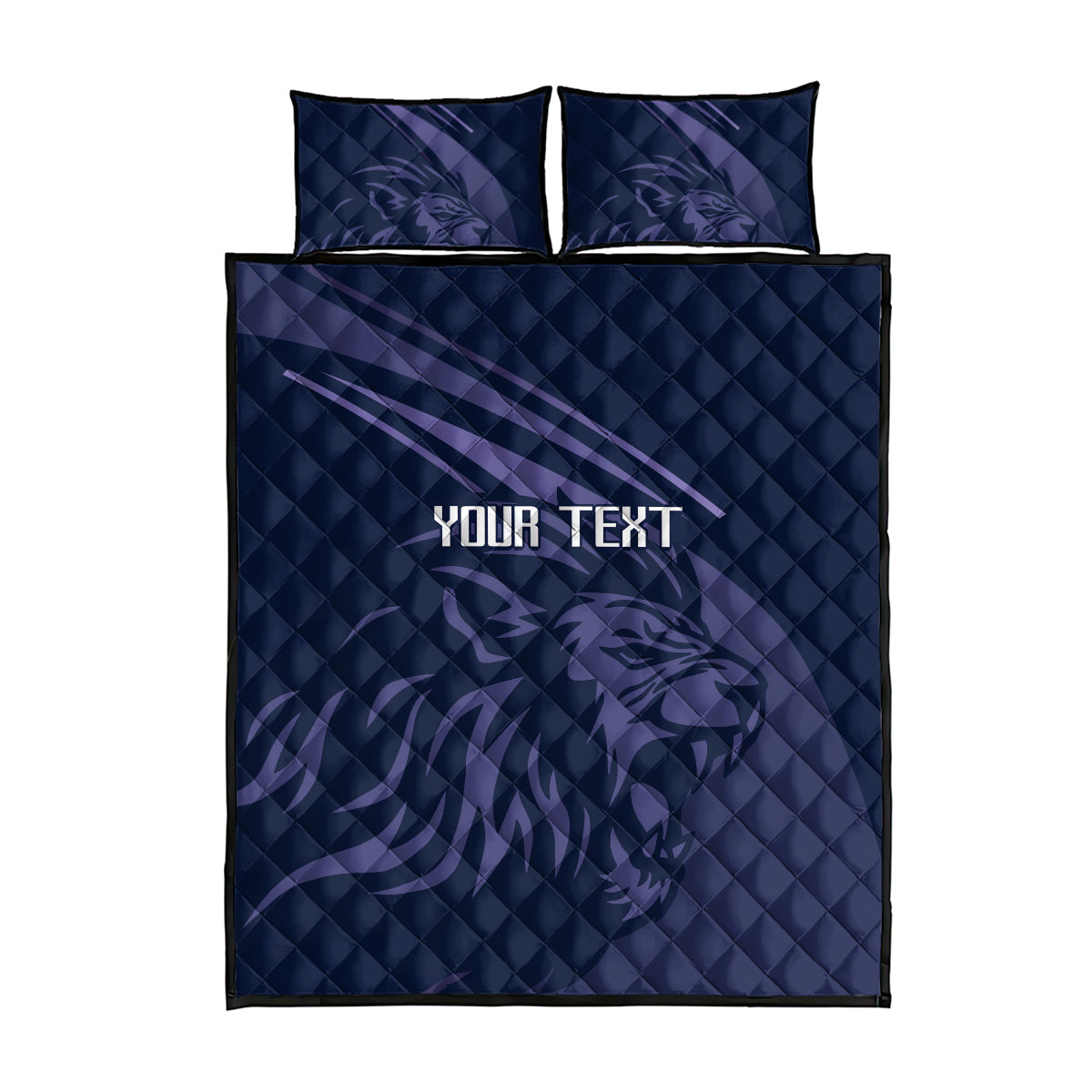 Custom Scotland Rugby Quilt Bed Set Scottish Lion Sporty Style - Wonder Print Shop