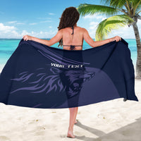 Custom Scotland Rugby Sarong Scottish Lion Sporty Style - Wonder Print Shop