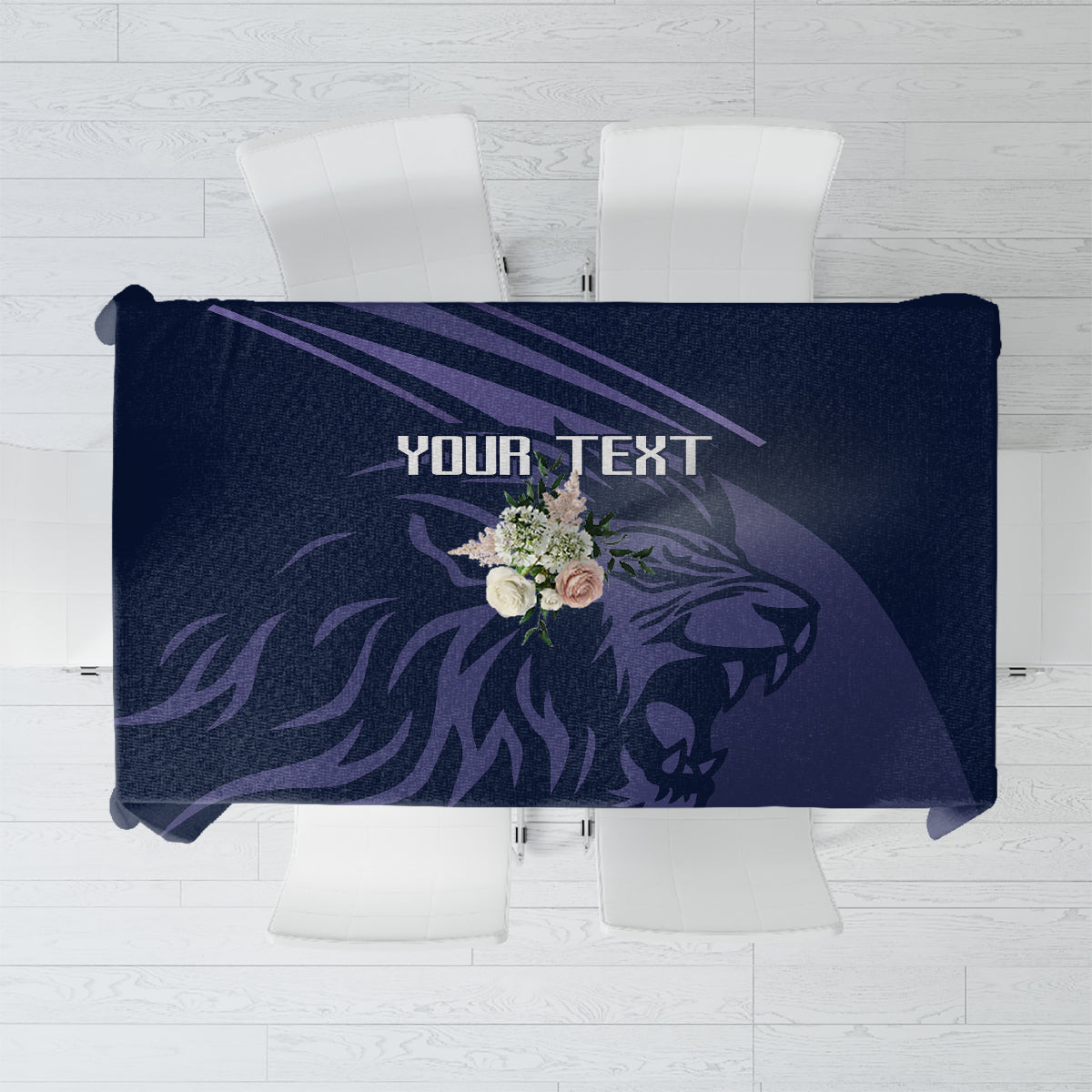 Custom Scotland Rugby Tablecloth Scottish Lion Sporty Style - Wonder Print Shop