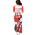 Custom England Rugby Puletasi Red Rose Sporty Style - Wonder Print Shop