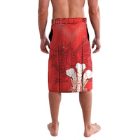 Custom Wales Rugby Lavalava With Prince of Waless Feathers Go Cymru - Wonder Print Shop