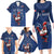Custom France Rugby Family Matching Long Sleeve Bodycon Dress and Hawaiian Shirt Le XV de France Gallic Rooster LT9 - Wonder Print Shop