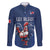 Custom France Rugby Family Matching Mermaid Dress and Hawaiian Shirt Le XV de France Gallic Rooster LT9 - Wonder Print Shop