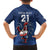 Custom France Rugby Family Matching Short Sleeve Bodycon Dress and Hawaiian Shirt Le XV de France Gallic Rooster