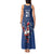 Custom France Rugby Tank Maxi Dress Le XV de France Gallic Rooster - Wonder Print Shop