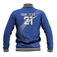 Custom Italy Rugby Baseball Jacket Come On Gli Azzurri LT9 - Wonder Print Shop