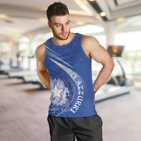 Custom Italy Rugby Men Tank Top Come On Gli Azzurri - Wonder Print Shop