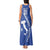 Custom Italy Rugby Tank Maxi Dress Come On Gli Azzurri - Wonder Print Shop