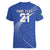Custom Italy Rugby Women V Neck T Shirt Come On Gli Azzurri - Wonder Print Shop
