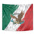 Eagle Devouring Snake Mexican Emblem Personalized Tapestry Grunge Flag Style