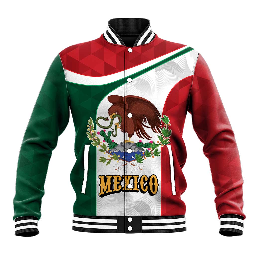 Eagle Devouring Snake Mexican Emblem Personalized Baseball Jacket Sporty Style