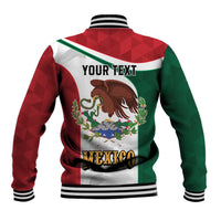 Eagle Devouring Snake Mexican Emblem Personalized Baseball Jacket Sporty Style