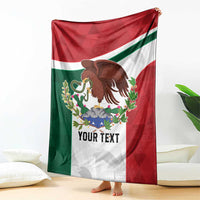 Eagle Devouring Snake Mexican Emblem Personalized Blanket Sporty Style