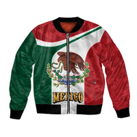 Eagle Devouring Snake Mexican Emblem Personalized Bomber Jacket Sporty Style