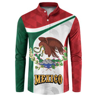 Eagle Devouring Snake Mexican Emblem Personalized Button Sweatshirt Sporty Style