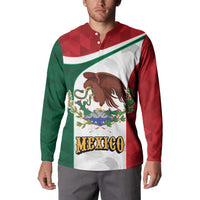 Eagle Devouring Snake Mexican Emblem Personalized Button Sweatshirt Sporty Style