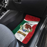 Eagle Devouring Snake Mexican Emblem Personalized Car Mats Sporty Style