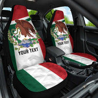 Eagle Devouring Snake Mexican Emblem Personalized Car Seat Cover Sporty Style