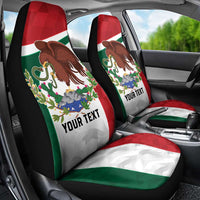 Eagle Devouring Snake Mexican Emblem Personalized Car Seat Cover Sporty Style