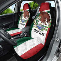 Eagle Devouring Snake Mexican Emblem Personalized Car Seat Cover Sporty Style