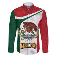 Eagle Devouring Snake Mexican Emblem Personalized Family Matching Long Sleeve Bodycon Dress and Hawaiian Shirt Sporty Style